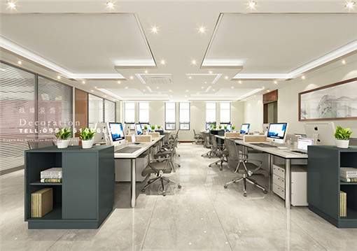 隆德绿地办公室装修设计案例_PY_隆德办公室装修公司_COP