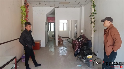 隆德装修公司|隆德江月楼餐厅装修设计项目现场量尺
