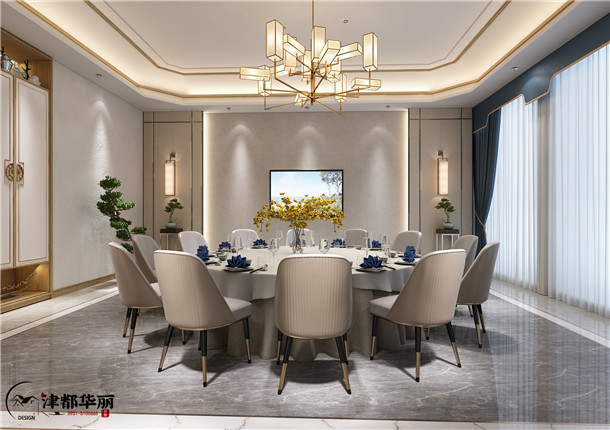隆德伊盛苑餐厅设计方案鉴赏|隆德餐厅设计装修公司推荐
