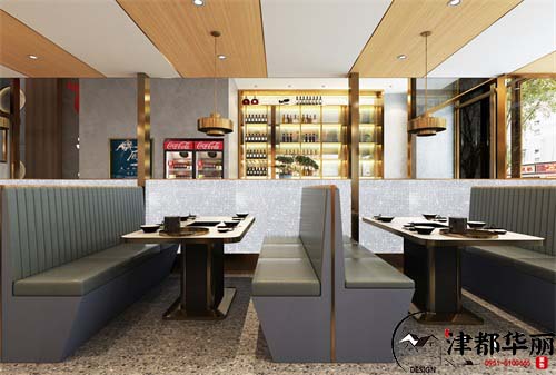 隆德名滋烤肉装修设计方案|隆德烤肉店设计装修公司推荐