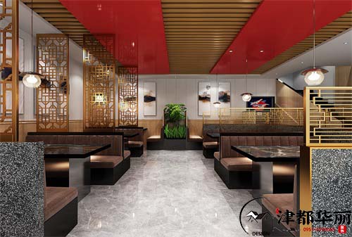 隆德百姓蜀锅火锅店设计方案鉴赏|隆德火锅店设计装修公司推荐
