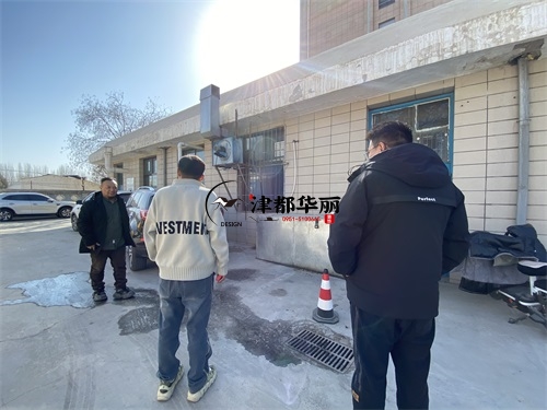 隆德装修公司推荐|隆德某医院药房扩建改造装修现场勘察 