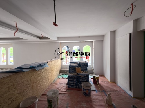 隆德装修公司|隆德酵雅餐厅设计装修项目施工后期进度