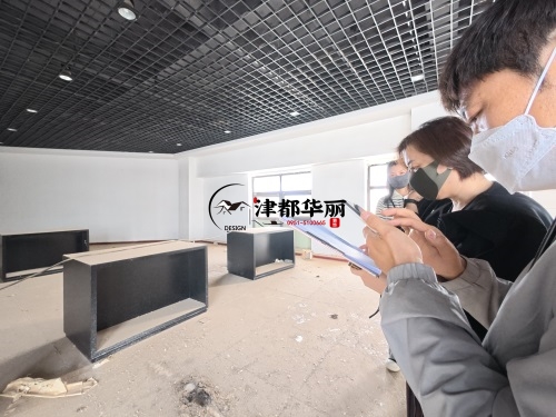 隆德装修公司|隆德海乐酒店装修设计现场勘察
