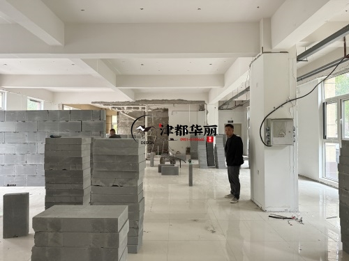 隆德办公室装修设计项目|津都华丽设计